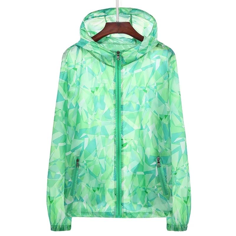 Spring and Summer Camouflage Sunscreen Clothing Men's Ultra-thin Breathable Outdoor Jacket UV Protection Skin Windbreaker Coat Sunscreen Clothing