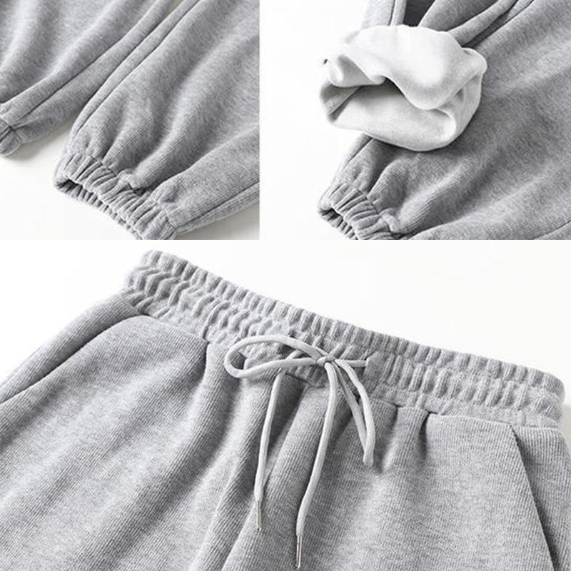 Gray Sweatpants Women's Loose-fitting Trousers Spring and Autumn and Summer Thin Section Was Thin Tide Casual Pants