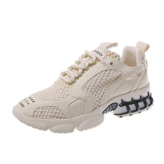 Fashion Sneakers Women Platform Chunky Casual Shoes 2020 Brand Designers Woman Lace Up 5cm Tennis Female Walking Trainers