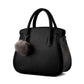 Women Hairball Pendant Handbag Lady Party Purse Casual Crossbody Messenger Shoulder Bags