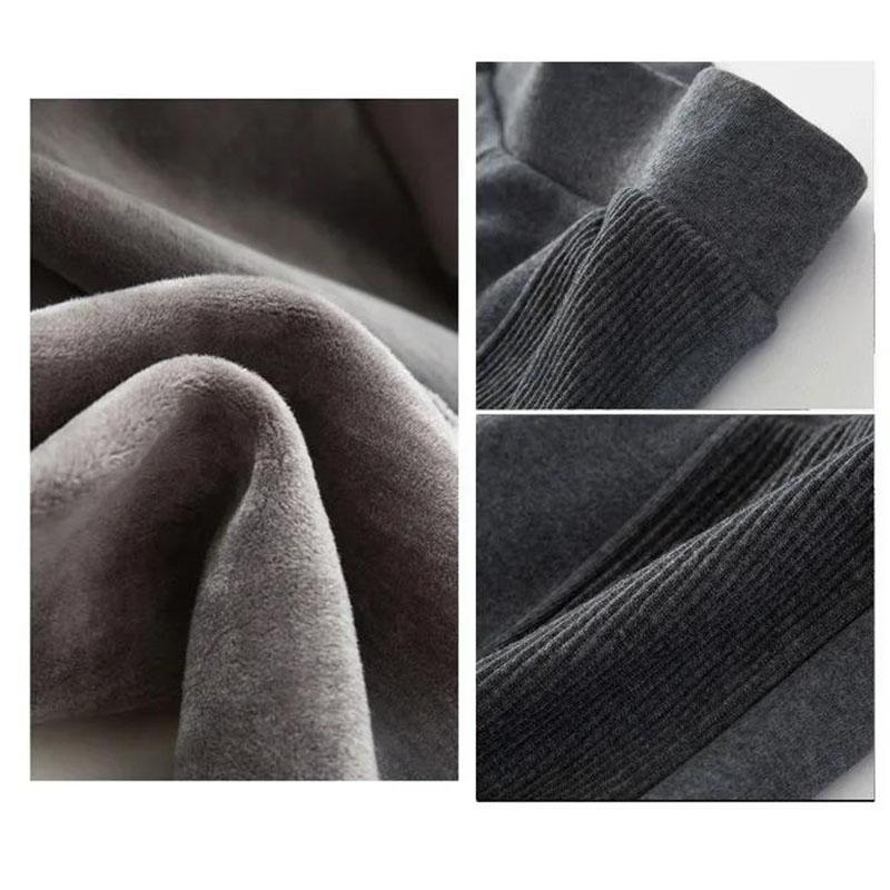 Autumn and Winter Leggings for Women To Wear Korean Style Wild Stitching Threaded Foot Pants Plus Size High Waist Nine-point Pants Cotton Trousers