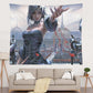 Net Celebrity Home Background Cloth Anime Ghost Knife Two-dimensional Tapestry Student Dormitory Bedroom Decorative Wall Covering