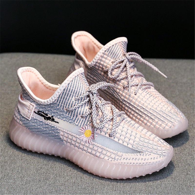 Female student casual mesh breathable sneakers summer ins flying shoes comfortable mesh shoes
