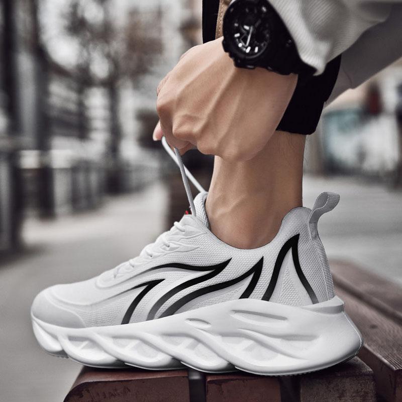 Men's Sneakers Mesh Breathable Big Size Women Sneakers Summer Platform Casual Light Soft Fashion Couple Shoes