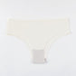4Pcs/Set Plus Size Women's Panties Seamless Sports Underpants Solid Color Fitness Thong Low Waist T-pants