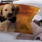 Fashion Cute 3D Cartoon Rose Dog Pattern Duvet Cover Set Bedclothes Pillow Cases Bedding Set