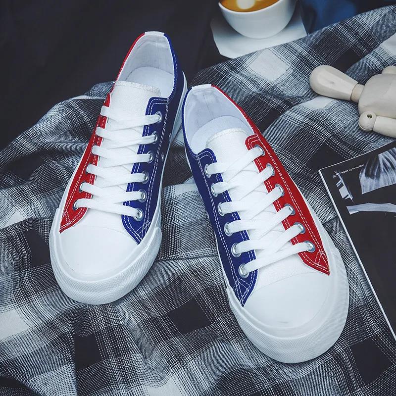 Summer Canvas Shoes Trend Casual Cloth Shoes Breathable Men's Shoes