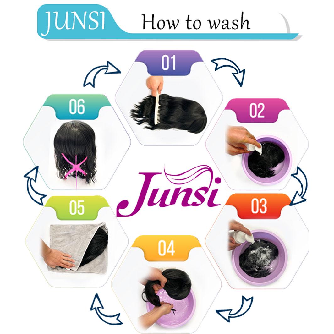 66cm Long Synthetic Natural Wave Brown Ombre Hair Wigs Heat Resistant Hair Wigs for Black Women