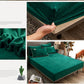 3pcs/set Thick Coral Velvet Mattress Cover Crystal Velvet Bedspread Plus Velvet Flange Winter Warm Bed Cover