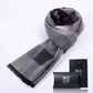 Autumn and Winter Men's Scarves Young Middle-aged Men Thick Warm Scarf