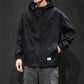 Spring and Autumn Jacket Men's Korean Version of The Trend Hooded Work Jacket Men's Loose Student All-match Top