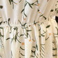Summer Dress Loose Chiffon Floral Small Fresh Summer Mid-length Large Size Chiffon Dress Large Skirt Fabric Light and Breathable