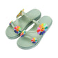 Ladies Slippers Summer Wear Soft-soled All-match Sandals and Slippers Female Students Out Thick-soled Non-slip Shoes