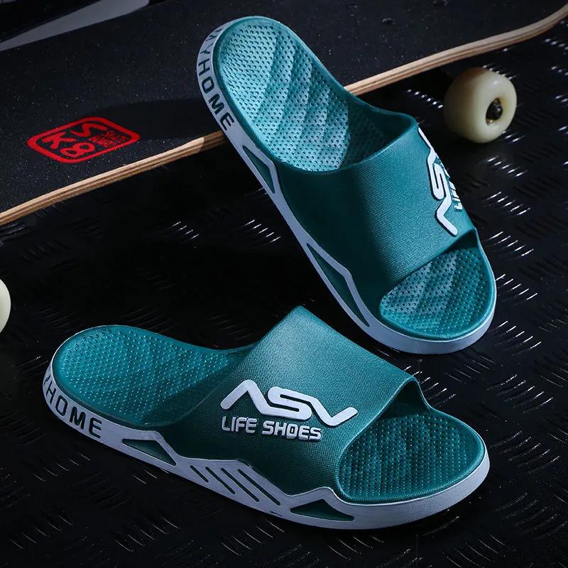 Men's and Women's Summer Waterproof Non-slip Slippers Soft Bottom Wear-resistant Breathable Couple Slippers