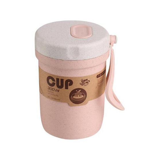 Children's Lunch Box Soup Box Sealed Leak-proof Environmentally Friendly Round Food Container Microwave Lunch Box