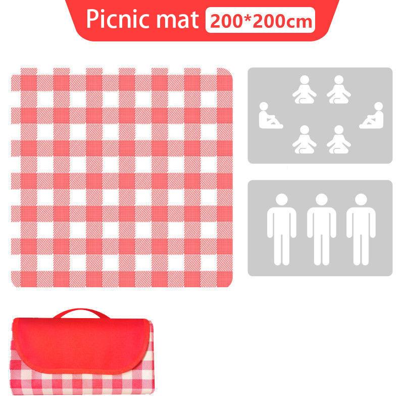 Waterproof Picnic Mat, Camping Moisture-proof Mat, Photo Beautiful Decoration, Thickened Outdoor Mat, Easy To Carry