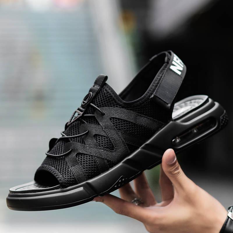 Summer Beach Sandals Men Sport Casual Shoes Air Cushion Non-slip Breathable Male Fashion Slippers