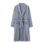 Antarctic Pajamas Men's Cotton Bathrobe Spring and Autumn Long Section Cotton Thin Section Dressing Gown Pajamas Men's Japanese Summer Bathrobe Men