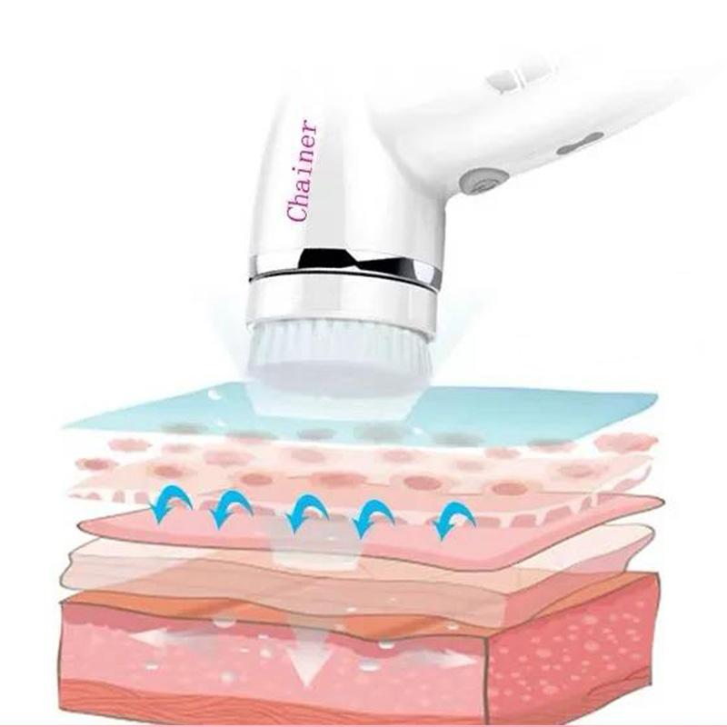 Facial Cleansing Instrument Deep Pores and Blackheads Cleansing Beauty Instrument Electric Face Cleansing Facial Makeup Remover
