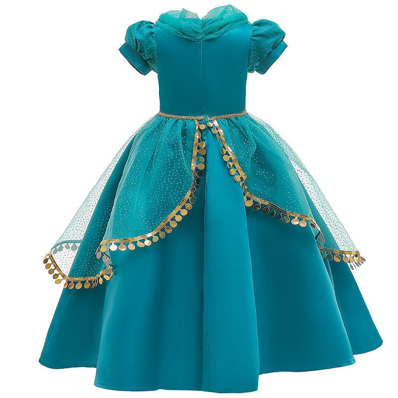 Children's Clothing Aladdin Magic Lamp Jasmine Princess Dress Dress Performance Evening Dress