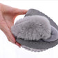 Autumn Winter Cotton Slippers Rabbit Ear Home Indoor Slippers Winter Warm Shoes Womens Cute Plus Plush Slippers 2021 New Fashion