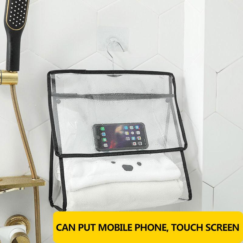 Bathroom Clothes Bag Bathing Clothes Waterproof Hanging Bag Bedroom Dormitory Storage Bag Wall Hanging Organize Bag On The Wall Towel Bag