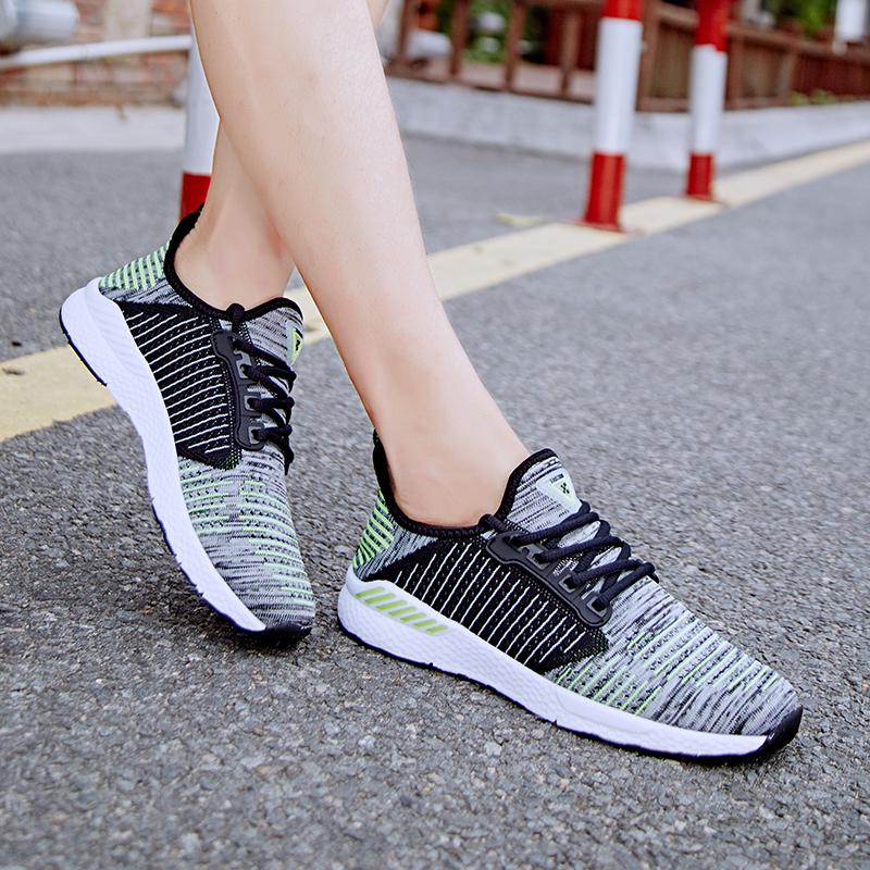 Cushion Running Shoes for Women Breathable Sneakers Non Slip Damping Jogging Men's Sport Shoes Plus Size Female Trainers Couple Sneakers