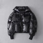 Winter Glossy Down Parka Women's Waterproof Coat Embroidery Jacket Ladys Warm Thick Casual Coat