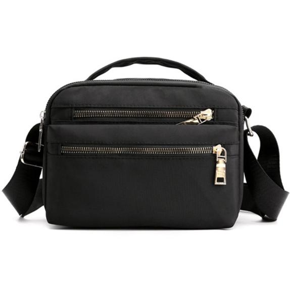 Women Nylon Shoulder Bag Waterproof Multi-pocket Zipper Bag Luxury Handbags Women Crossbody Bags Women Pouch Bag
