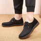 Spring and Autumn Beef Tendon Sole Old Beijing Cloth Shoes Breathable Non-slip Lace-up Casual Shoes
