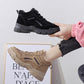 Winter Martin Boots Women Plus Velvet Cotton Shoes British Style All-match Warm and Comfortable Non-slip Shoes