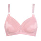 Large Size Women's Underwear Thin Section No Steel Ring Bra Light and Thin Breathable Gathers Breasts and Prevents Sagging