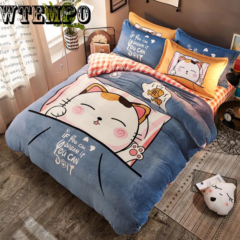 Fashion Warm Coral Fleece Sofa Flannel Sheetsquilt Blanket