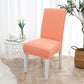 Plain Color Chair Cover Spandex Stretch Elastic Wedding Banquet Chair Covers Dining Seat Cover