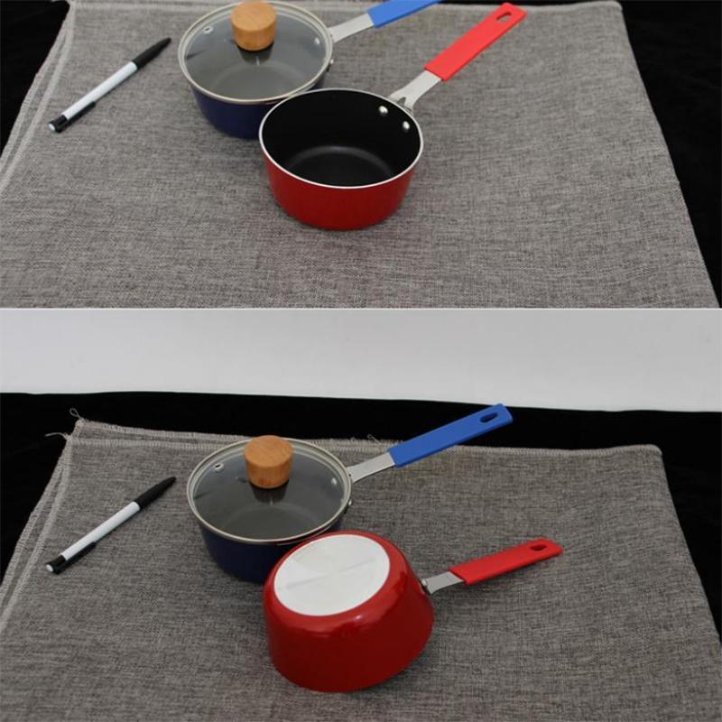 Super Cute Mini Small Baby Non-stick Food Supplement Omelette Pan 12cm Gas Boiling Milk Pan Oil Choking Oil Dripping Pan