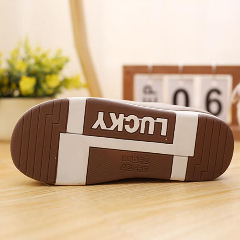 Autumn and Winter Boys Cotton Slippers Boy Slippers 10-12-16 Year Old Student Hairy Slippers