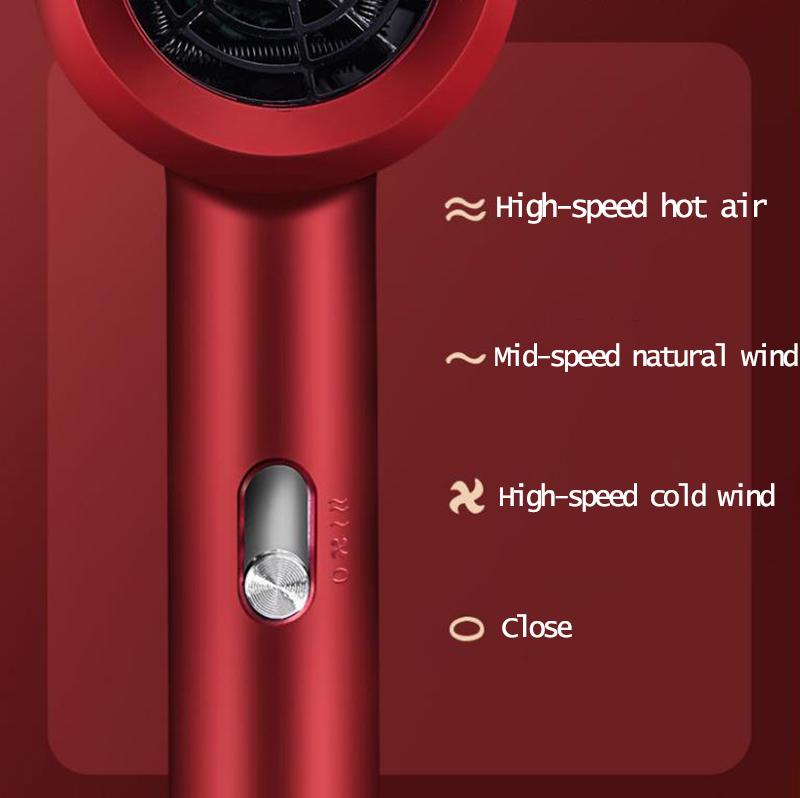 1200W Portable Hair Dryer Set Blu-ray Negative Ion Hair Care Hot/cold Hair Dryer Barber Equipment