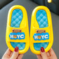 Children's Cute Cartoon Slippers In Summer Boys and Girls Tasteless Antiskid Indoor Home Soft Bottom Non Slip Slippers