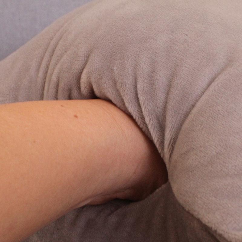 Cute Pillow Quilt Dual-use Nap Pillow Three-in-one Multi-function Coral Fleece Soft Breathable Blanket Car Decoration Pillow Portable Blanket