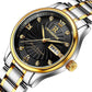Top Luxury Brand Mens Automatic Watches Men Stainless steel Skeleton Mechanical Wristwatch