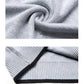 Mens Sweater Winter Warm Knitted Sweater Casual Pullovers V-Neck Long Sleeve Slim Cashmere Sweaters