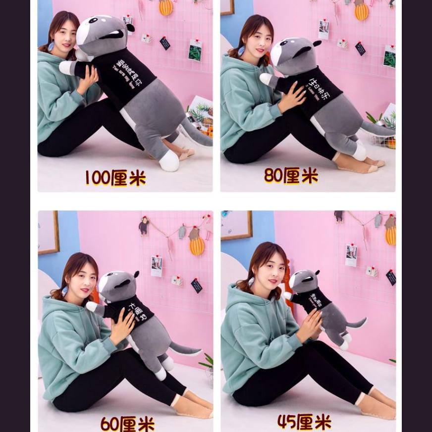 Husky Plush Pillow  Sleeping Pillow Boys and Girls Birthday Pillow Christmas Gift Pillow