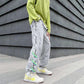 Casual Sports Pants Men's Drawstring Pants Loose Ins Tide Spring and Autumn Straight Trend All-match Sweatpants