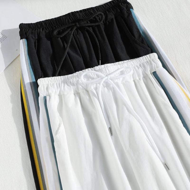 Ice Silk Harem Pants Women's Summer Thin Section Loose Summer Beam Feet Nine-point Pants Casual Lantern Pants