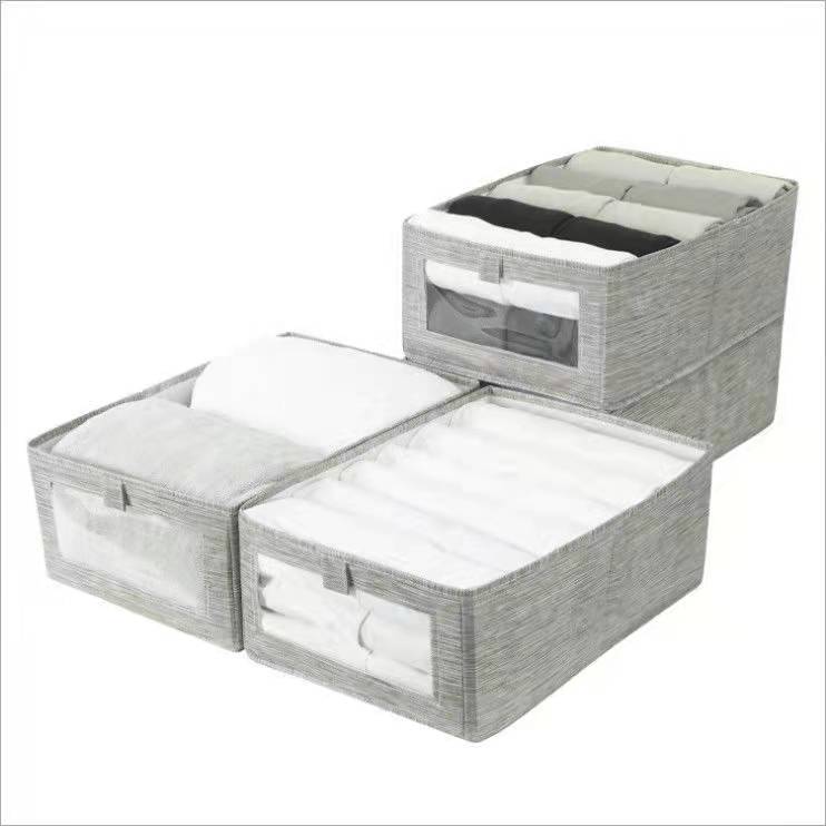 Anti-dust Wardrobe Clothes Storage Box Foldable Home Storage Organizer Bags Portable Storage Bags
