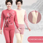 Women's Thermal Underwear Plus Velvet Thickening Winter Mother High-neck Plus Size Autumn Clothes Long Trousers Suit