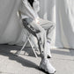 Gray Sweatpants Women's Spring and Summer Loose and Thin Waist Pants Casual All-match Thin Guard Pants Harem Pants