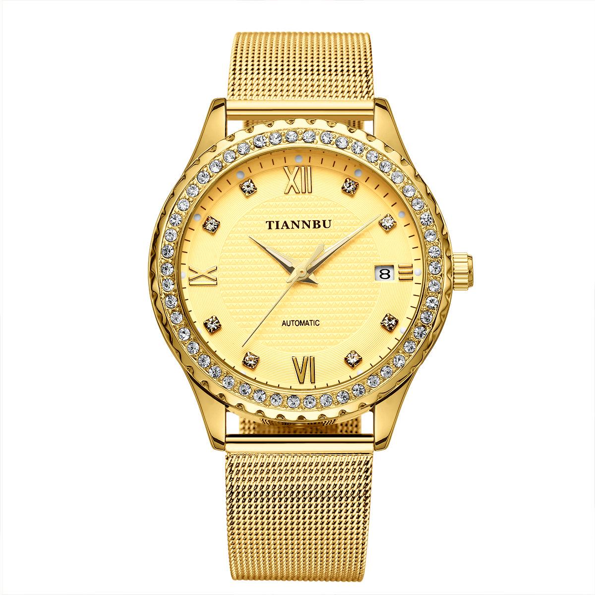 Automatic Mechanical Watch Men Casual Water Resistant Wrist Watches Creative Gift