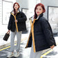 Down Padded Jacket Female Korean Version Loose Hong Kong Style Student Ins Bread Jacket Thick Padded Winter Jacket