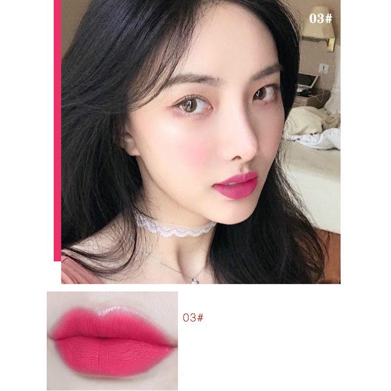 Lipstick does not fade female waterproof non-stick cup lasting white matte matte little pepper